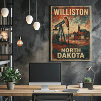 Williston, North Dakota Poster