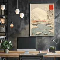 Tranquil Winter Scene Poster PosterGoat