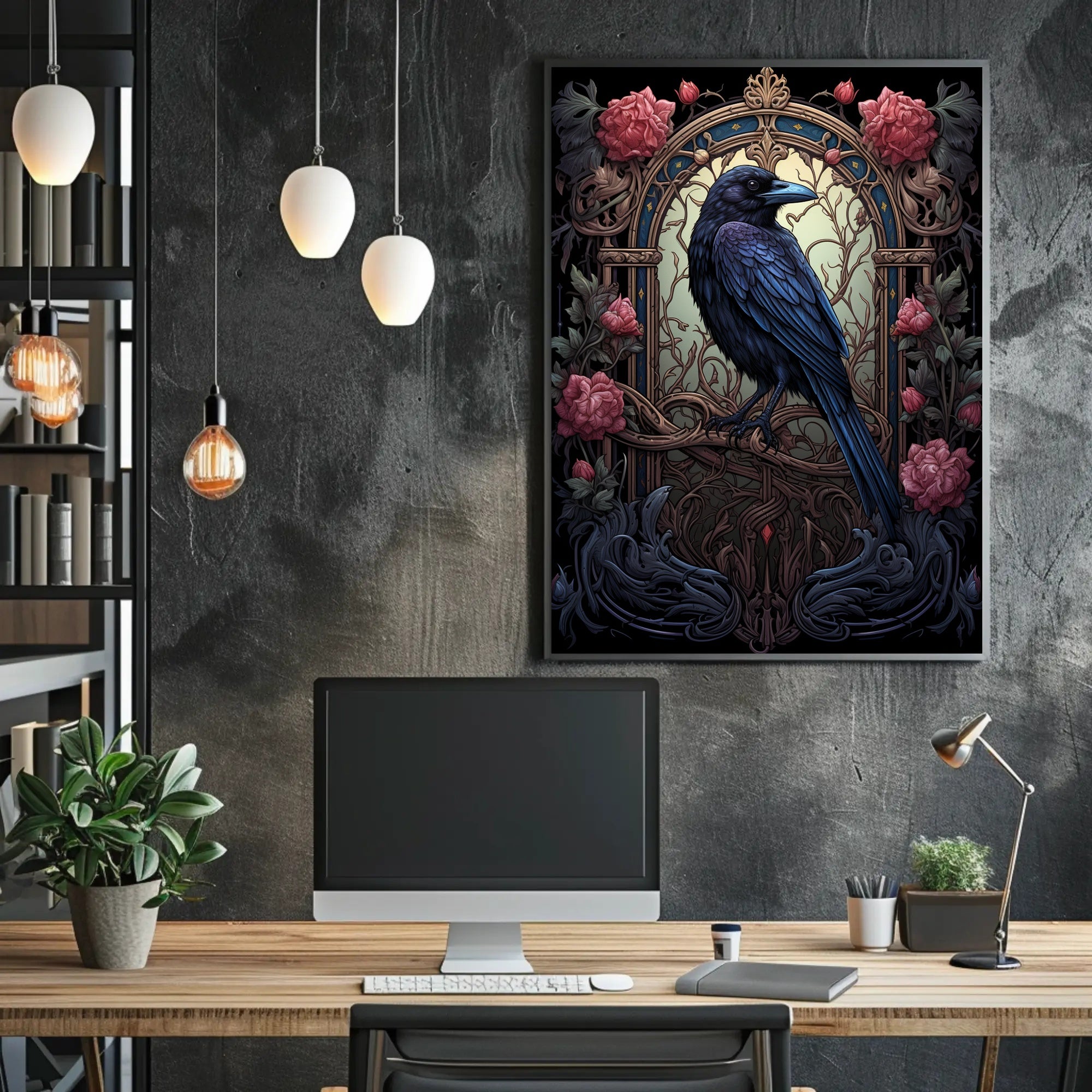 The Enchanted Raven Poster