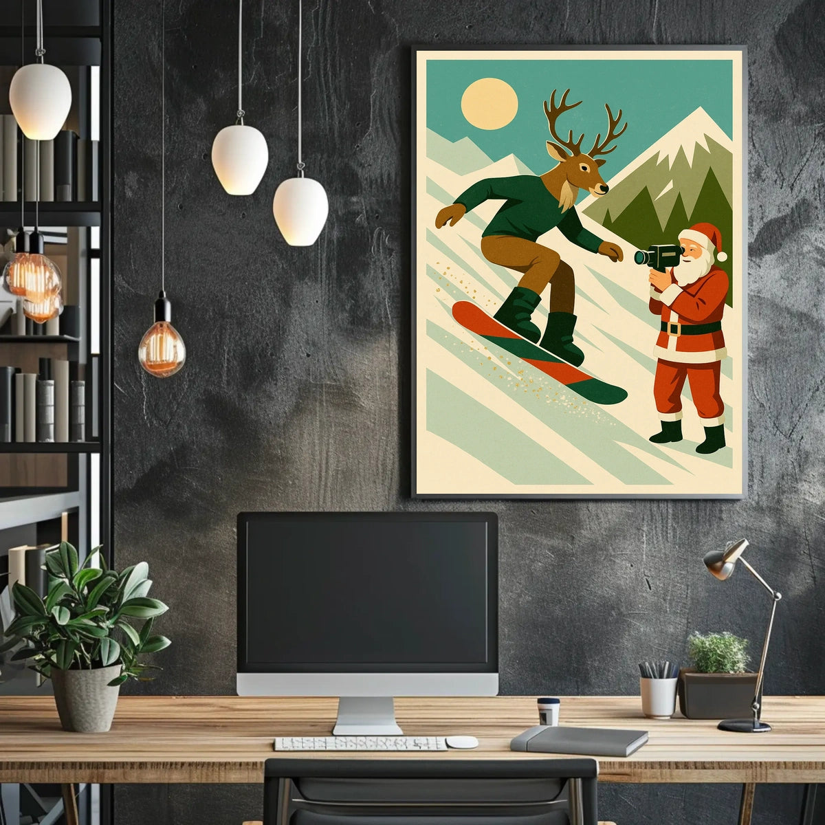 Santas Winter Adventure Poster