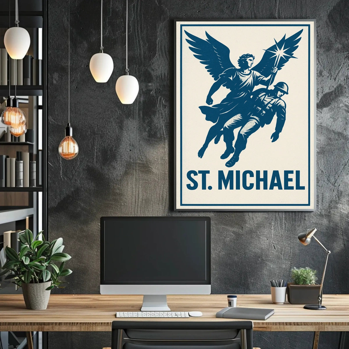 St. Michael Protector Poster