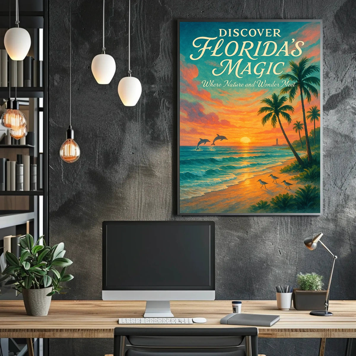 Discover Floridas Magic Poster