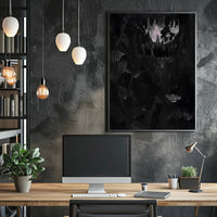 Dark and Haunting Abstract Artistry Poster PosterGoat