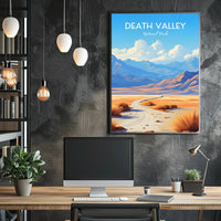 Death Valley National Park Adventure National Park Poster