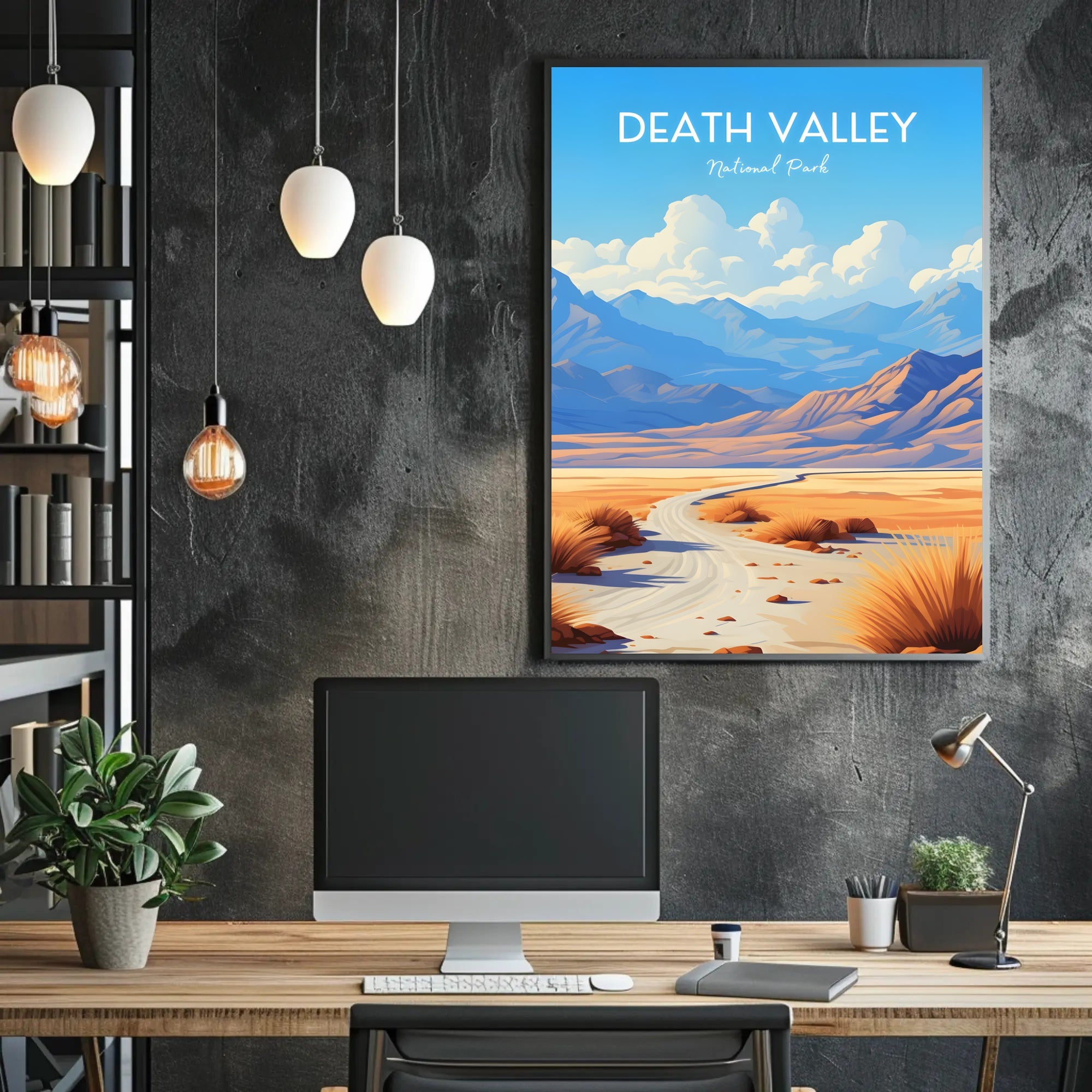 Death Valley National Park Adventure National Park Poster