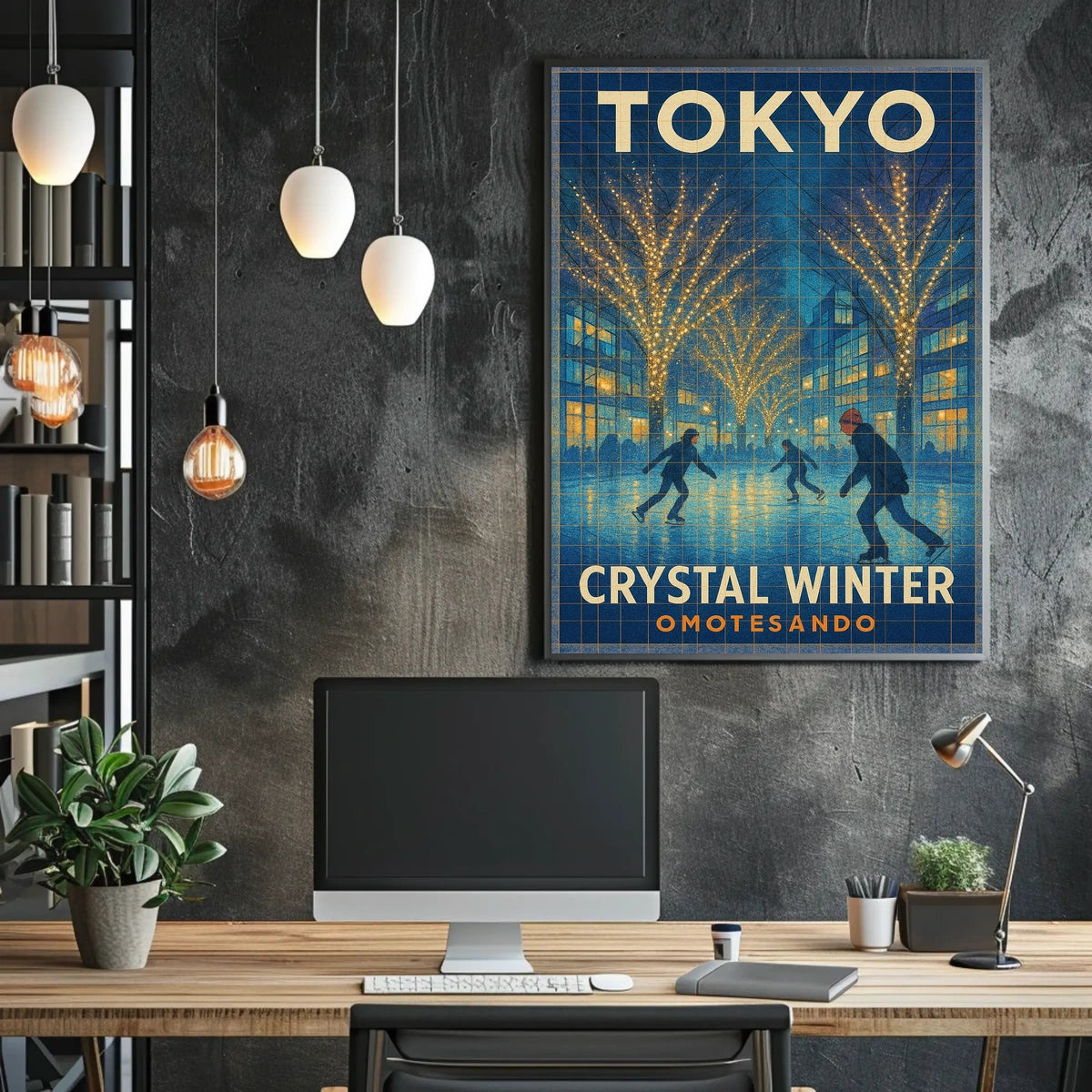 Crystal Winter In Tokyo Poster