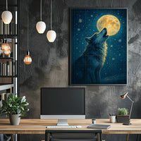 Howling At The Moon Poster