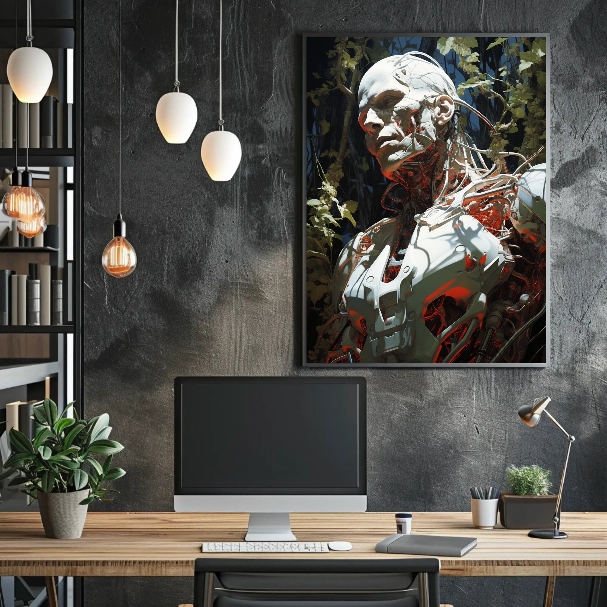 Cybernetic Evolution Poster PosterGoat