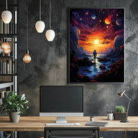Cosmic Journey Poster PosterGoat