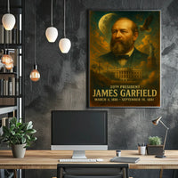 James Garfield Collector Neoclassical Realism Poster