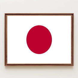 Japan Flag Poster