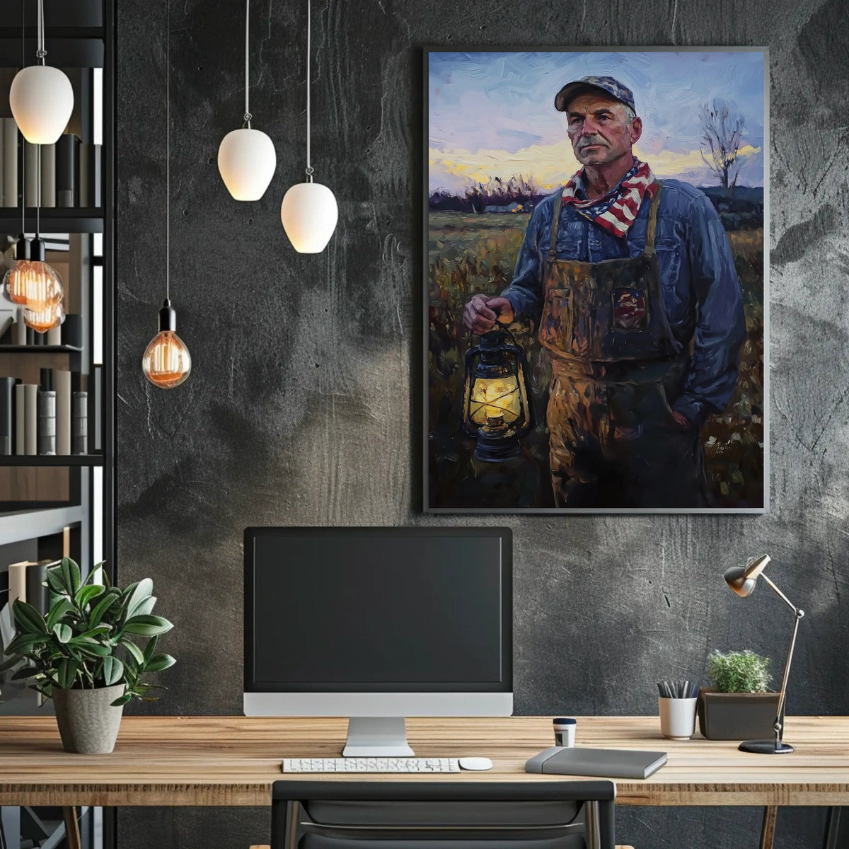 proud farmer Poster