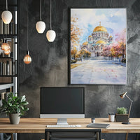 Bulgaria Sofia Alexander Nevsky Cathedral Poster