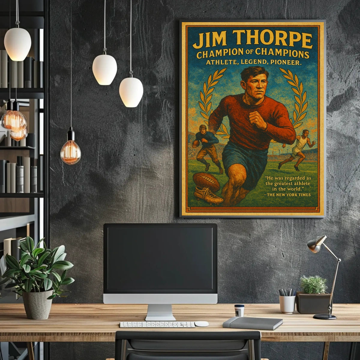 Jim Thorpe Champion of Champions Poster