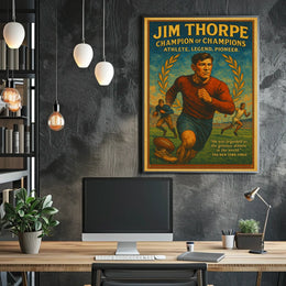 Jim Thorpe Champion of Champions Poster