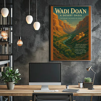 Wadi DoaN A Desert Oasis Poster