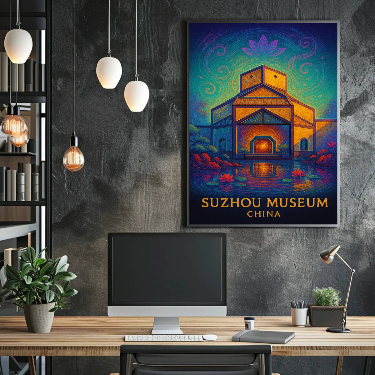 Suzhou Museum China Poster