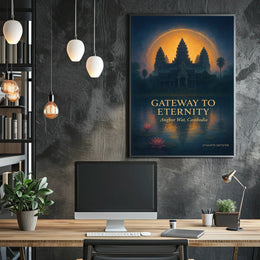 Gateway to Eternity Angkor Wat Poster