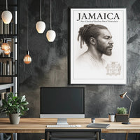 Jamaica NeoClassical Realism Portrait Poster PosterGoat
