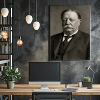 Dignified Portrait of Man in Suit - Historical Poster