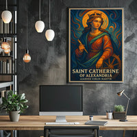 Saint Catherine of Alexandria Poster