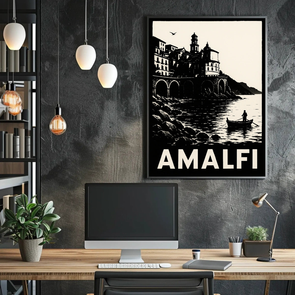 Amalfi Coast Serenity Poster