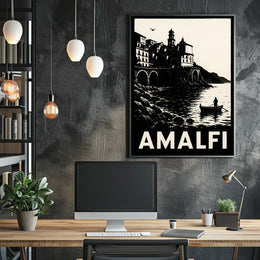 Amalfi Coast Serenity Poster
