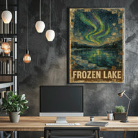 Frozen Lake Poster