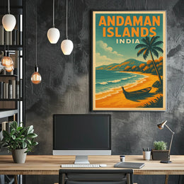 Andaman Islands India Poster
