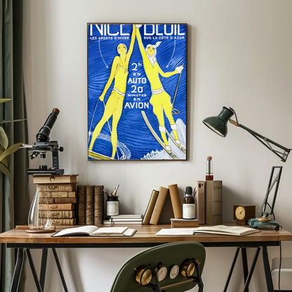 Nice - Beuil Winter Sports Poster