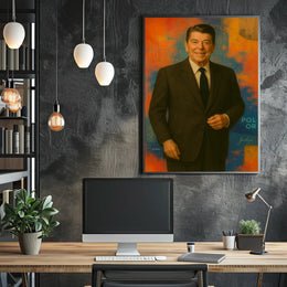 Sophisticated Man Suit Abstract, Artistic, or Pop Culture Poster