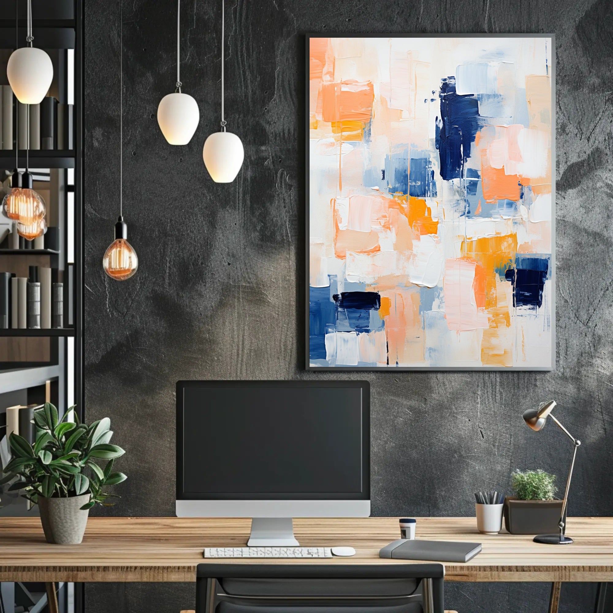 Abstract Harmony Abstract Poster