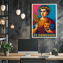St. Genesius Poster