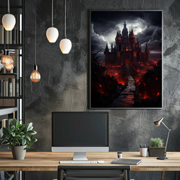 Castle Of Shadows Poster PosterGoat