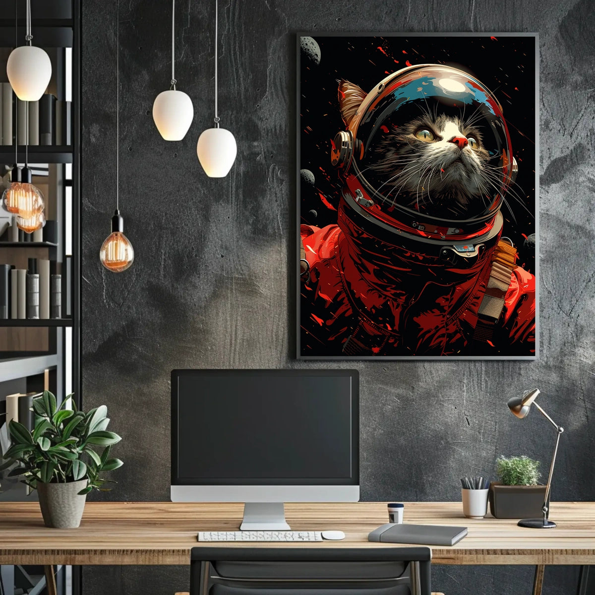 Cosmic Cat Explorer Poster