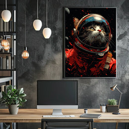 Cosmic Cat Explorer Poster