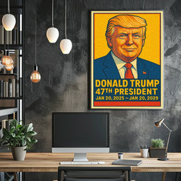 Donald Trump 47Th President Poster