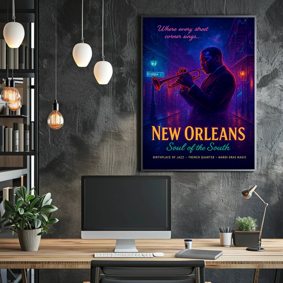 New Orleans Soul of the South Poster