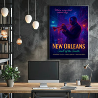 New Orleans Soul of the South Poster