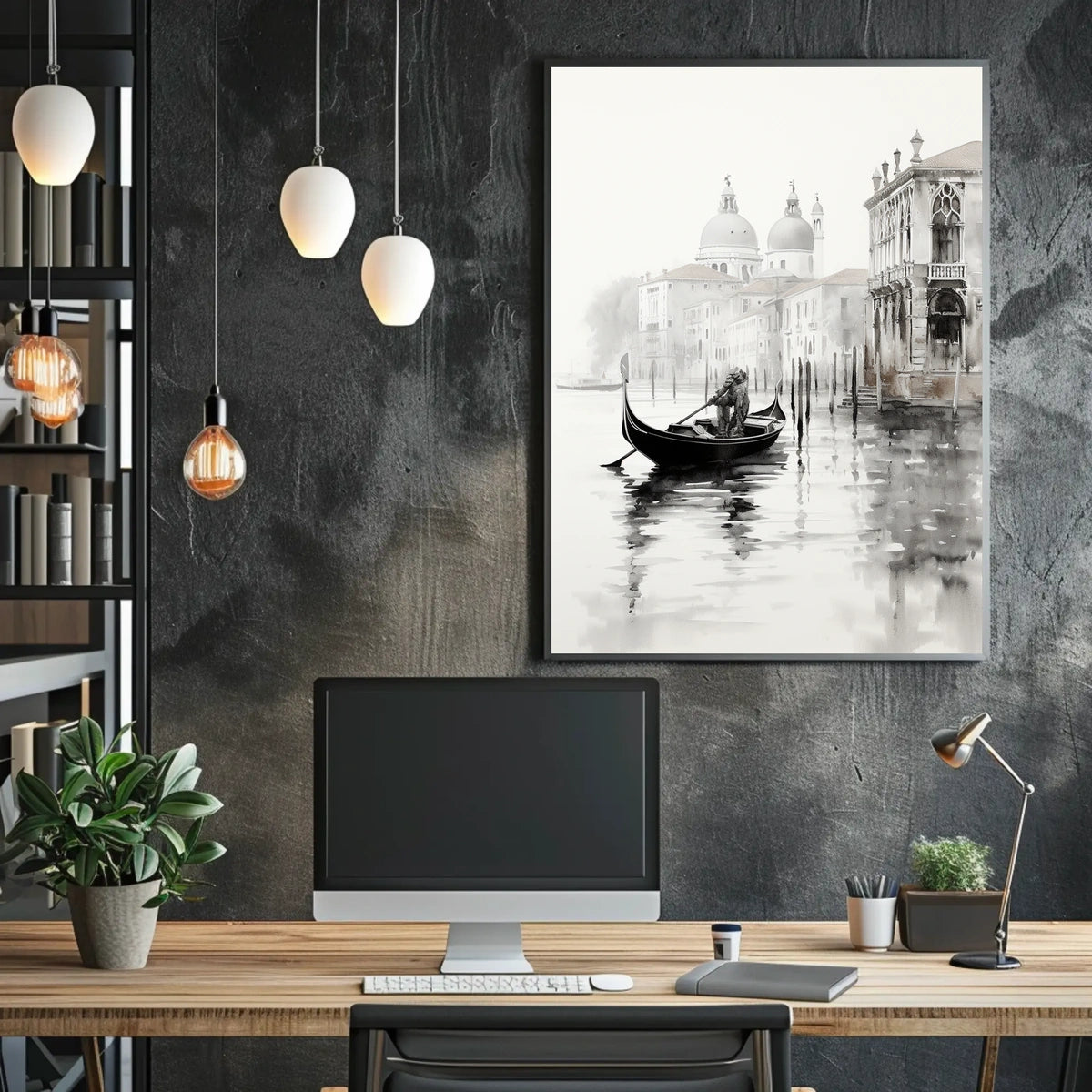 Venetian Gondola Adventure: Exquisite Cultural Heritage Poster