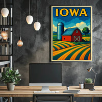 Iowa Countryside Poster