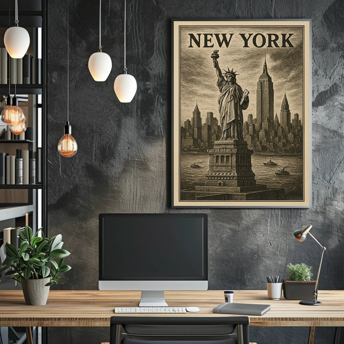 New York Skyline Poster
