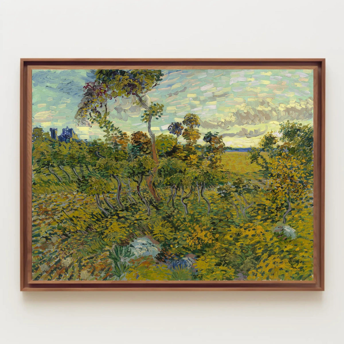 Vibrant Landscape Art Poster: An Artistic Expression