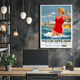 Weston-Super-Mare The Smile In Smiling Poster
