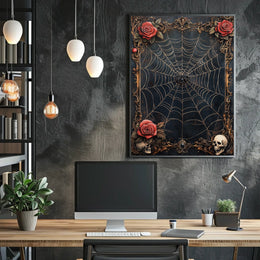 Gothic Vintage Ornate Web Design Art Poster