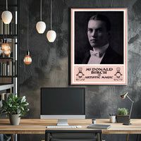 McDonald Birch Magic Show Vintage Artistic Poster