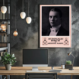 McDonald Birch Magic Show Vintage Artistic Poster