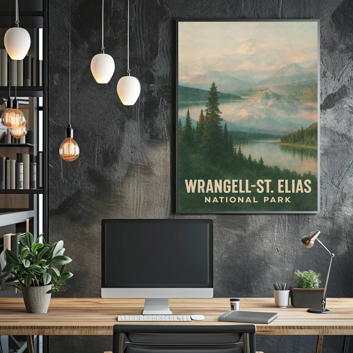 Wrangell-St. Elias National Park Poster