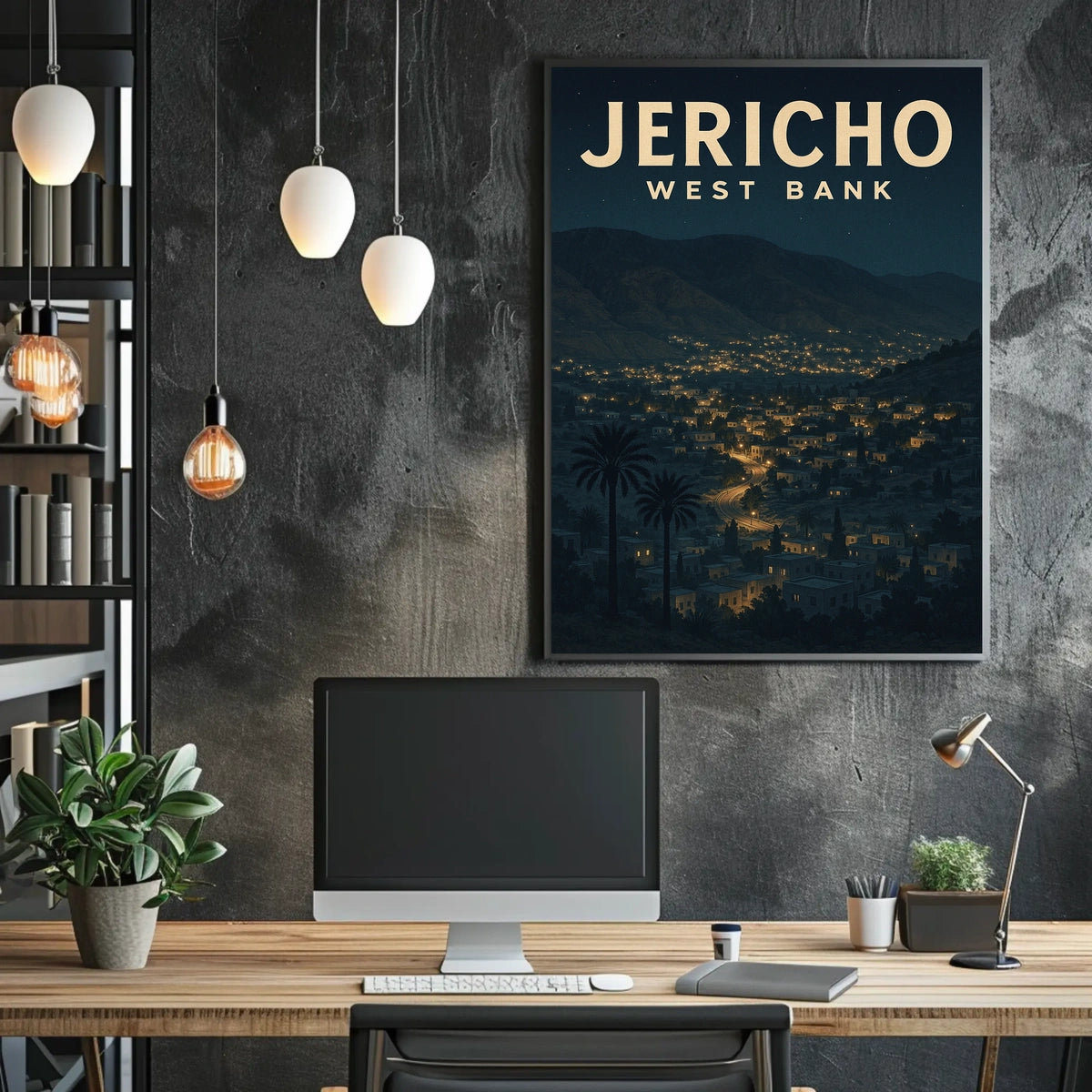 Jericho West Bank Poster