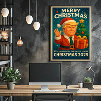 47th President Christmas 2025 Poster